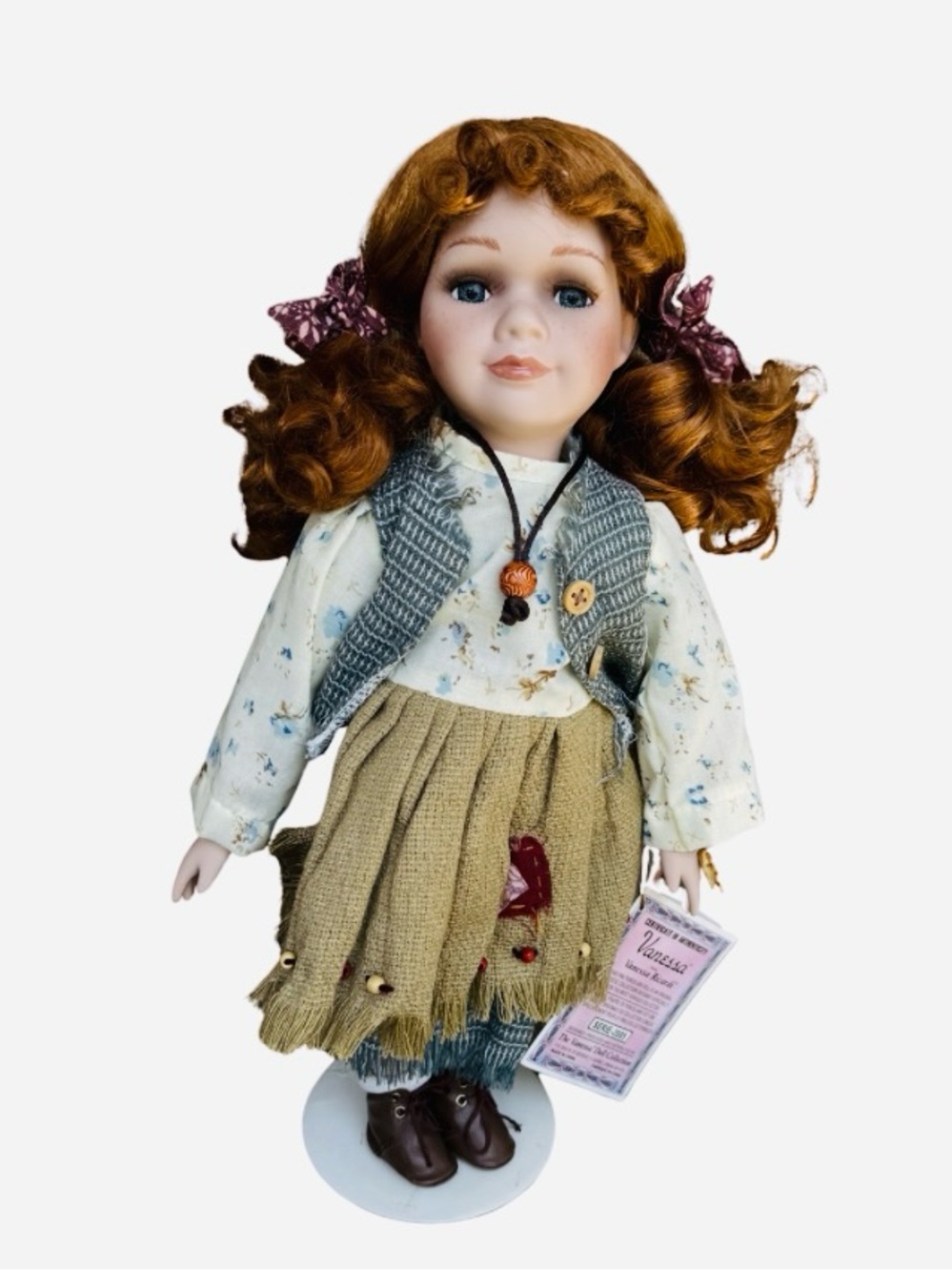 Vintage Vanessa Ricardi Porcelain Doll Limited Edition